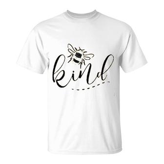 Be Kind Graphic Cute Printed T-Shirt | Mazezy