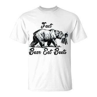 Bear Eat Beets T-Shirt | Mazezy