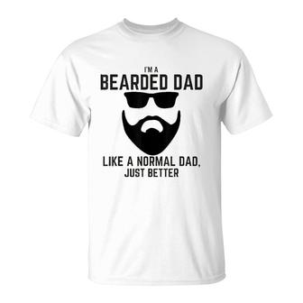 Bearded Dad T-Shirt | Mazezy