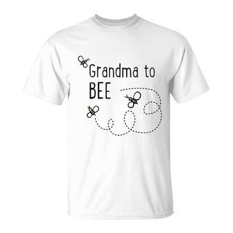Bees Grandma To Bee Be T-Shirt | Mazezy