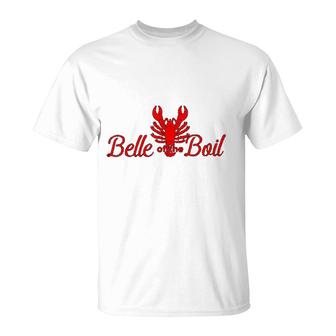 Belle Of The Boil Seafood Crawfish Boil Lobster Party T-Shirt | Mazezy