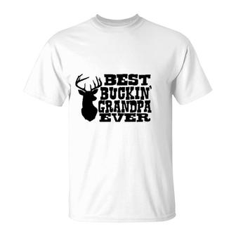 Best Buckin Grandpa Ever T-Shirt | Mazezy