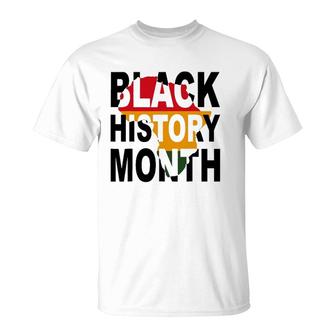 Black History African American Black Pride T-Shirt | Mazezy
