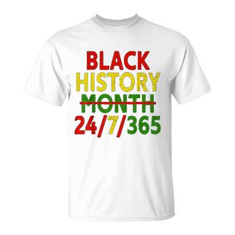 Black History Month African Melanin Black Gift T-Shirt - Thegiftio UK