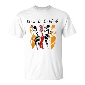Black History Queens Melanin African T-Shirt | Mazezy