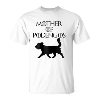 Black Mother Of Portuguese Podengo Pequenos E010728 Ver2 T-Shirt | Mazezy