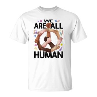 Black History Month Juneteenth 2022 We Are All Human T-shirt - Thegiftio UK