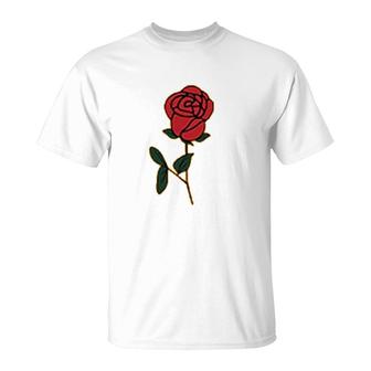 Blackmyth Cute Graphic Rose T-Shirt | Mazezy