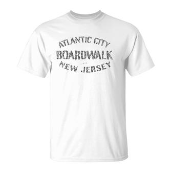 Boardwalk Atlantic City Nj T-Shirt | Mazezy