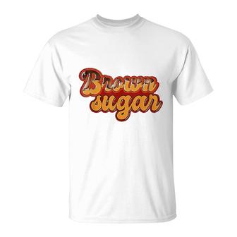 Brown Sugar Black Pride Dripping Melanin T-Shirt - Thegiftio UK