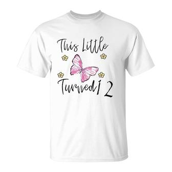 Butterfly Themed Birthday Party Gift For A 12 Years Old T-Shirt | Mazezy