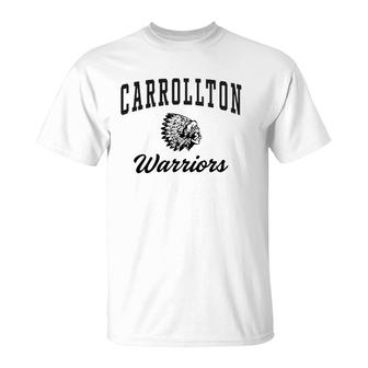 Carrollton High School Carrollton Warriors C3 Ver2 T-Shirt | Mazezy