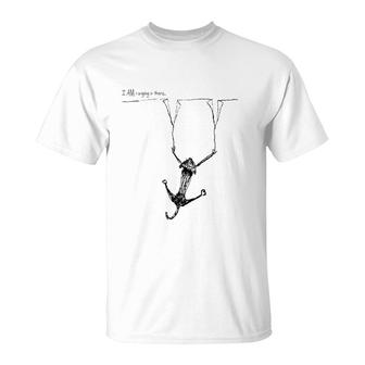Cat Kitty Hang In There Unique Design Cat Lovers T-Shirt | Mazezy