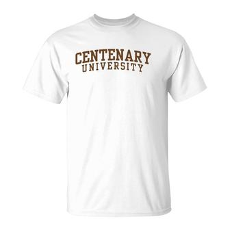 Centenary University Athlete Sport Gift T-Shirt | Mazezy