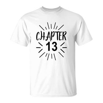 Chapter 13 Suprised 13Th Birthday Art T-Shirt - Seseable