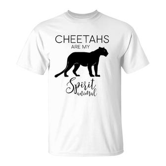 Cheetah Wild Animal Spirit Animal T-Shirt | Mazezy