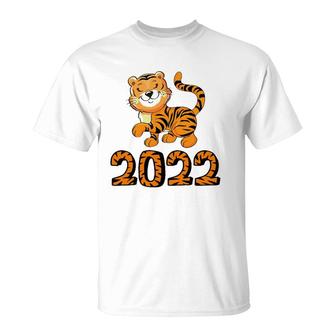 Chinese Zodiac Year Of The Tiger Chinese New Year 2022 Boys T-Shirt | Mazezy