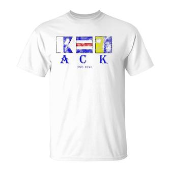 Classic Ack Nantucket Massachusetts Gift T-Shirt | Mazezy