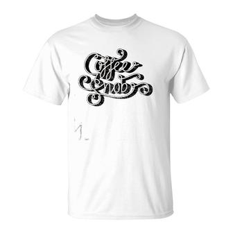 Coffee Snob Slim Fit T-Shirt | Mazezy DE