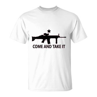Come And Take It T-Shirt | Mazezy