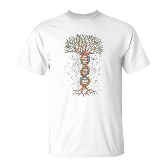 Cool Science Dna Biology T-Shirt | Mazezy