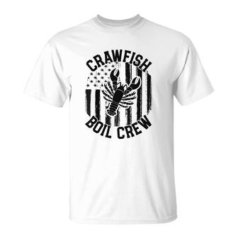Crawfish Boil Crew Funny Cajun T-Shirt | Mazezy