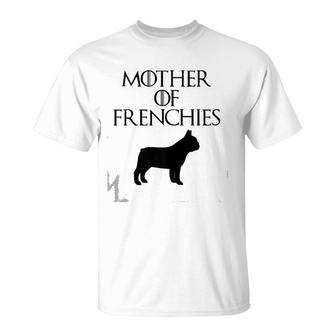Cute & Unique Black Mother Of Frenchies E010644 Ver2 T-Shirt | Mazezy