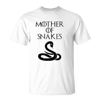 Cute & Unique Black Mother Of Snake E010507 Ver2 T-Shirt | Mazezy