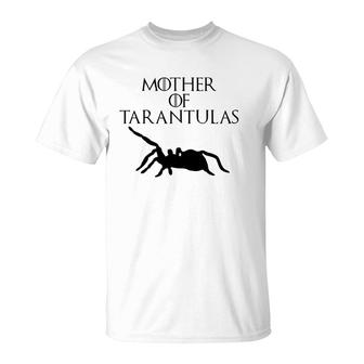 Cute & Unique Black Mother Of Tarantulas T-Shirt | Mazezy