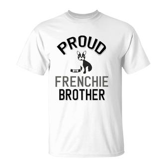 Cute Frenchie Family - Proud Frenchie Brother T-Shirt | Mazezy