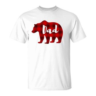 Dad Bear Clothing Mens Gifts Father Parents Family Matching T-Shirt | Mazezy