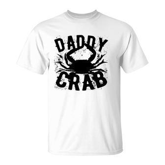 Dad Father's Day Funny Gift - Daddy Crab T-Shirt | Mazezy