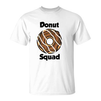 Donut Design For Women And Men Donut Squad T-Shirt | Mazezy