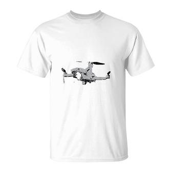 Drone Flight Fpv Pilot Quadcopter T-Shirt | Mazezy