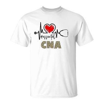 Essential Cna Heartbeat Cna Nurse Gift T-Shirt | Mazezy