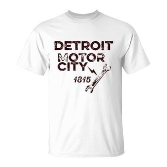 Evertree Clothing Detroit Motor City T-shirt - Thegiftio UK