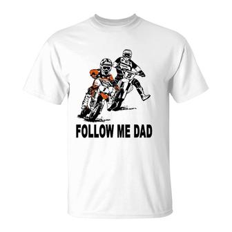 Father & Son Motocross Dirt Bike Kids Mx T-Shirt | Mazezy