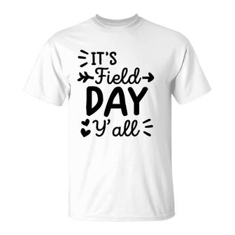 Field Day Blue For Teacher Field Day Tee S School T-Shirt | Mazezy