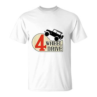 Four Wheel Drive Land T-Shirt | Mazezy