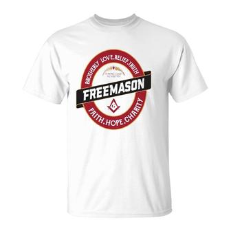 Freemason Crest By Kuyang Freemason T-Shirt | Mazezy