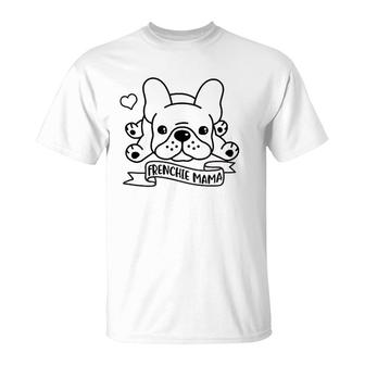 Frenchie Mama Cute French Bulldog T-Shirt | Mazezy