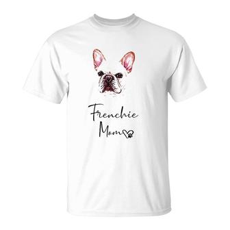Frenchie Mom Cute Puppy Dog Owner French Bulldog Gift Premium T-Shirt | Mazezy