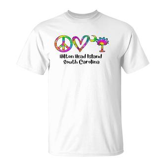 Fun Hilton Head Island South Carolina S Tie Dye Mom Kid T-Shirt | Mazezy