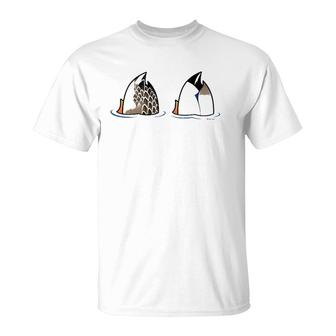 Funny Duck Butts From Birdorable Mallard Duck Butts T-Shirt | Mazezy