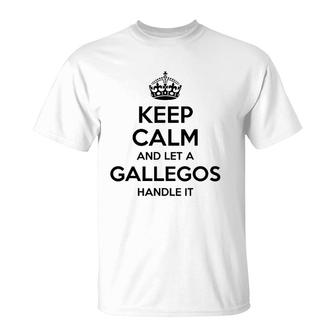 Gallegos Funny Surname Family Tree Birthday Reunion Gift T-Shirt | Mazezy CA
