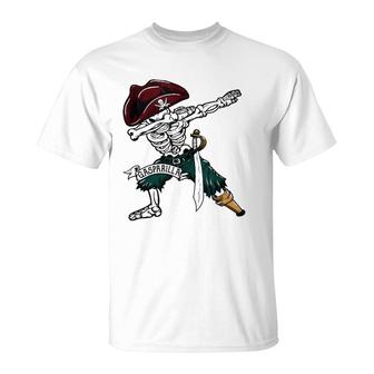 Gasparilla 2022 Dabbing Skeleton Pirate Jolly Roger Gift Tank Top T-Shirt | Mazezy