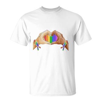Gay Pride Lgbt Rainbow Flag T-Shirt | Mazezy