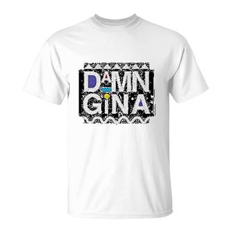 Gina Retro 90s Clothing Funny T-Shirt | Mazezy