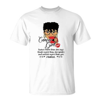 Girl Are Born In June 21 July 22 Bday T-Shirt | Mazezy