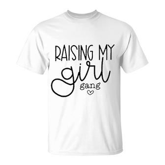 Girl Mom Women Girl Gang T-Shirt | Mazezy